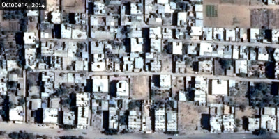 Mount Sinai neighbourhood destruction
