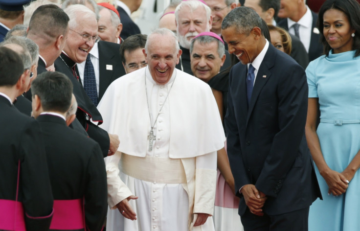 Pope Francis Obama US visit