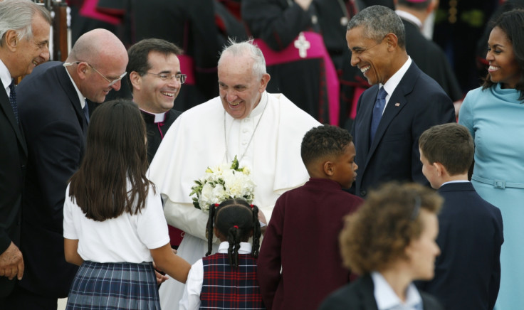 Pope Francis Obama US visit