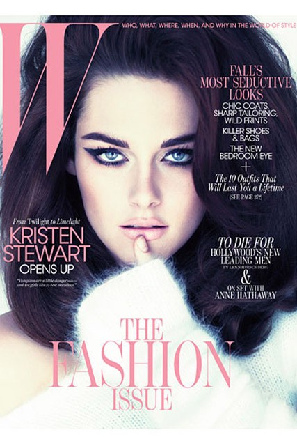Behind the Scenes: Kristen Stewart Glamorous W Cover Shoot