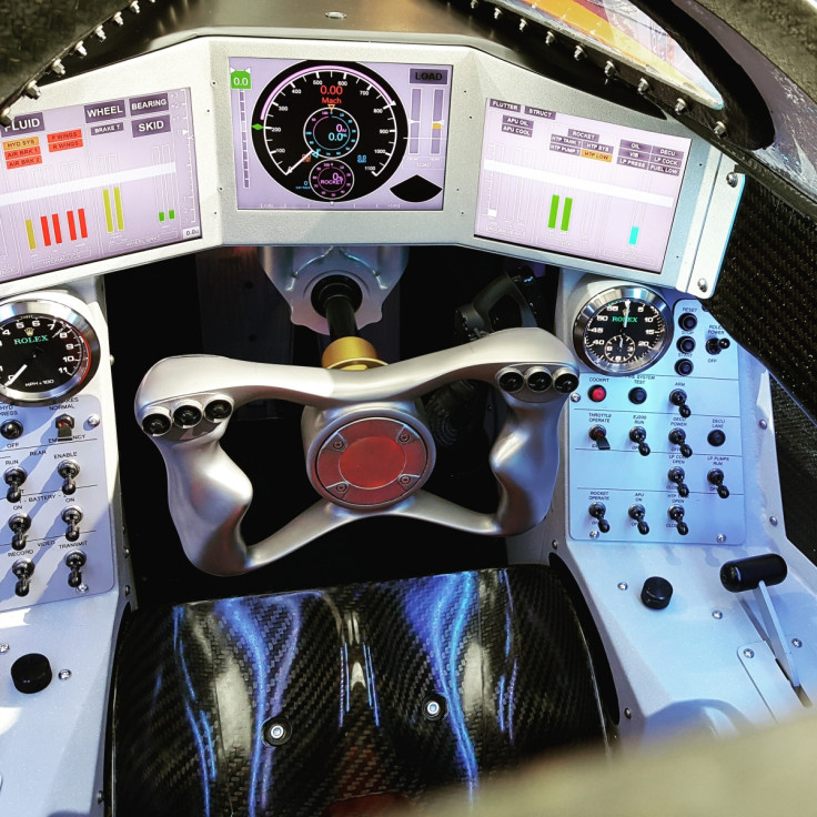 Bloodhound SSC cockpit