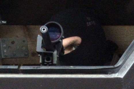 German police sniper