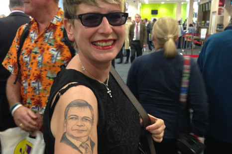 Nigel Farage tattoo