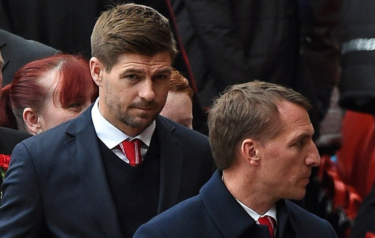 Steven Gerrard and Brendan Rodgers