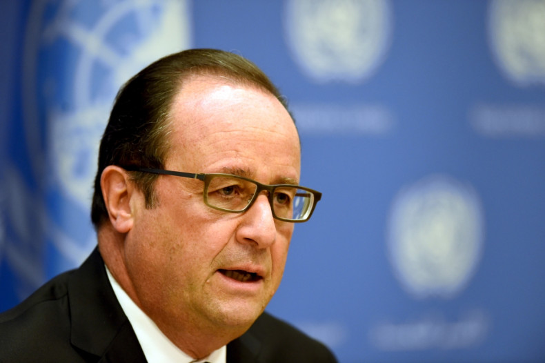 France President Hollande Syria Isis