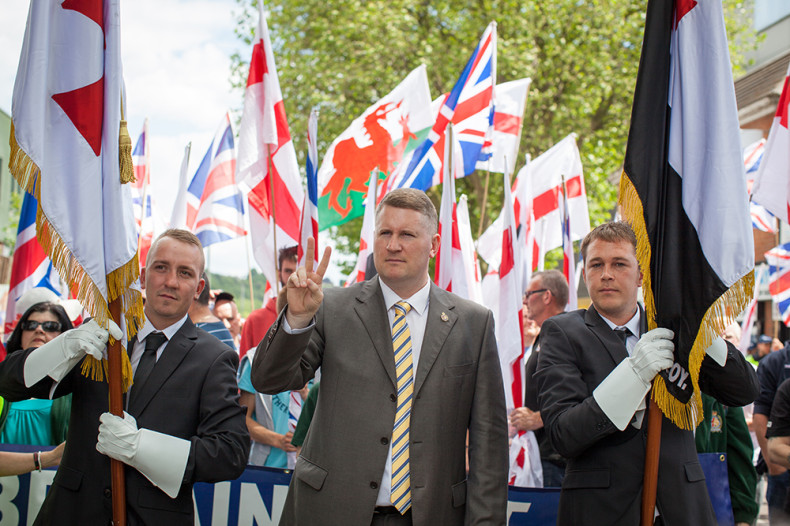 Britain First Luton protest