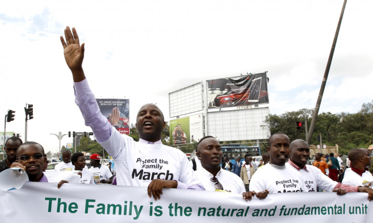 Anti homosexuality protest in Kenya