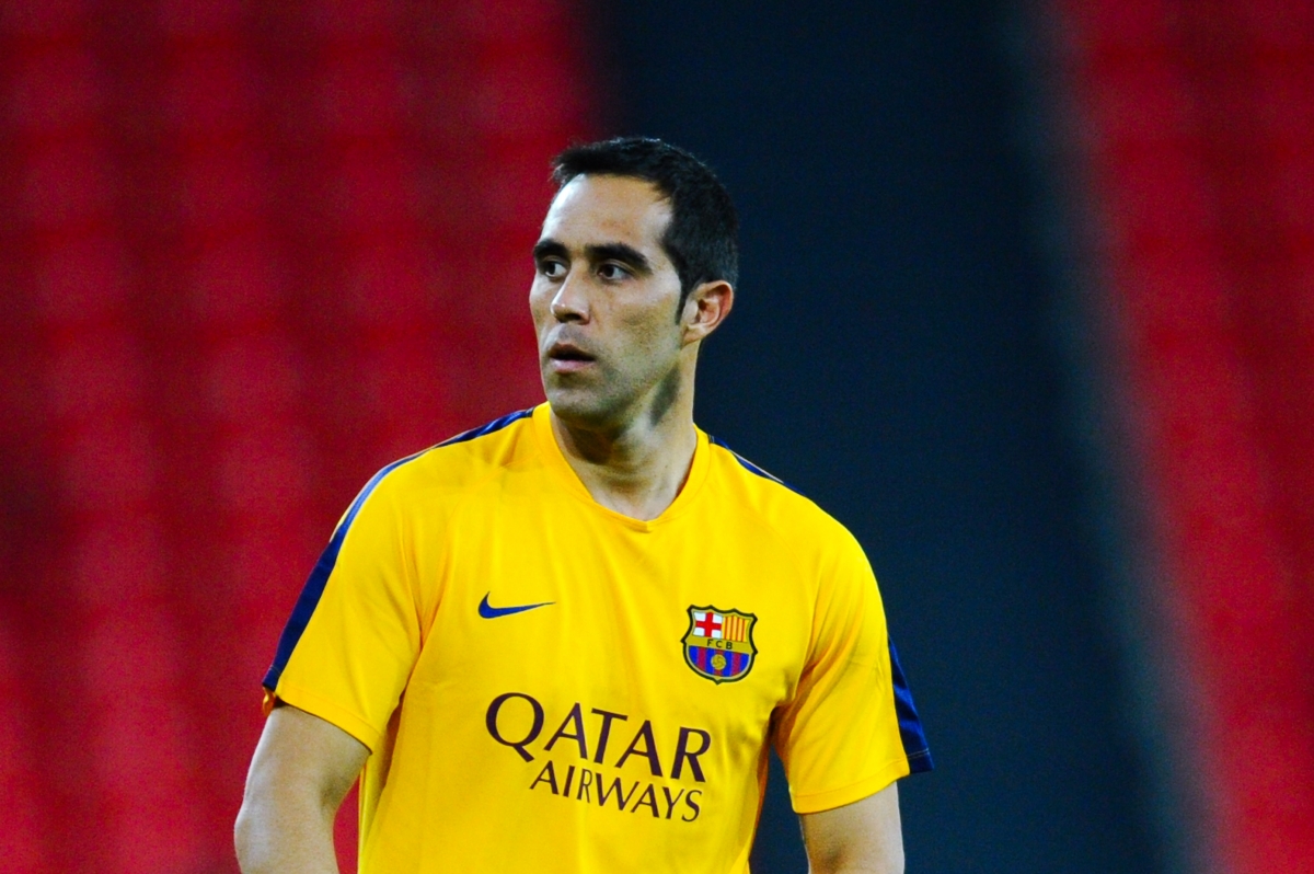 Claudio Bravo must replace Marc-Andre Ter Stegen in the ...