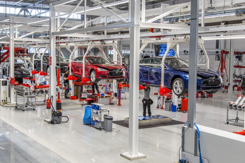 Tesla Model S production in newTilburg factory