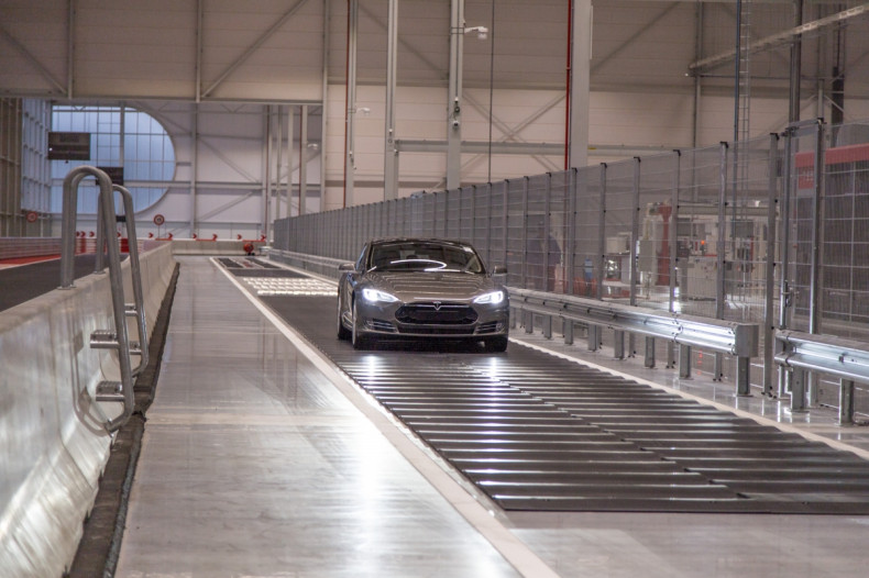 Tesla Model S at Tilburg factory