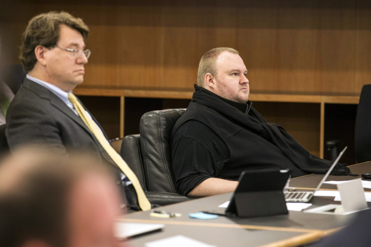 Kim Dotcom in court with Ira Rothken