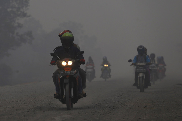 Indonesia forest-fire smoke haze
