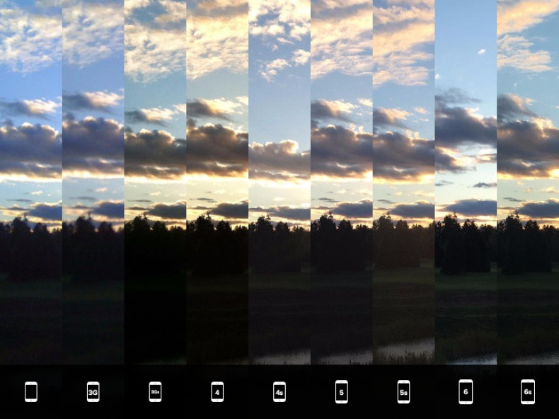 iPhone camera comparison test