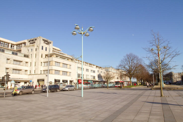 Plymouth city centre