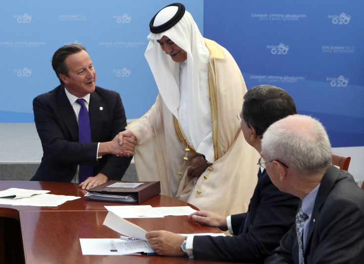 David Cameron & Ibrahim Abdulaziz Al-Assaf