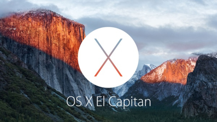 OS X El Capitan 10.11 OS X El Capitan 10.11