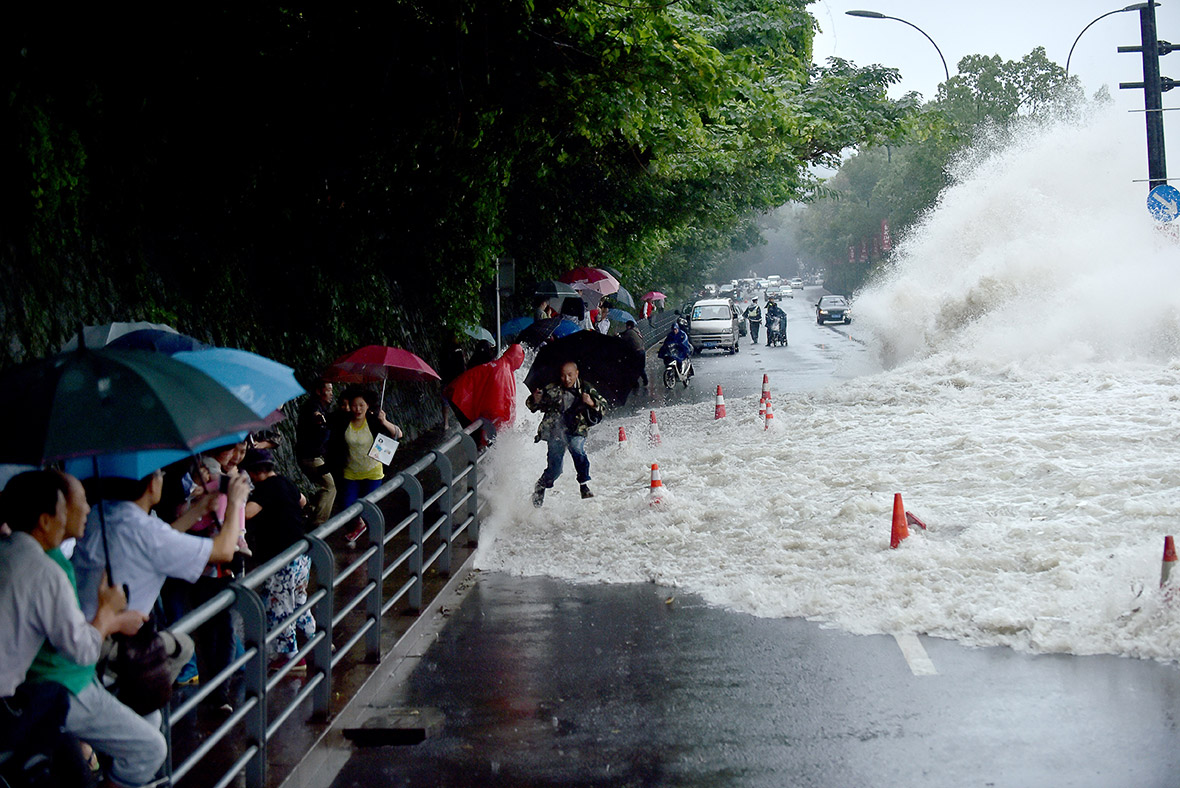 Typhoon Dujuan China