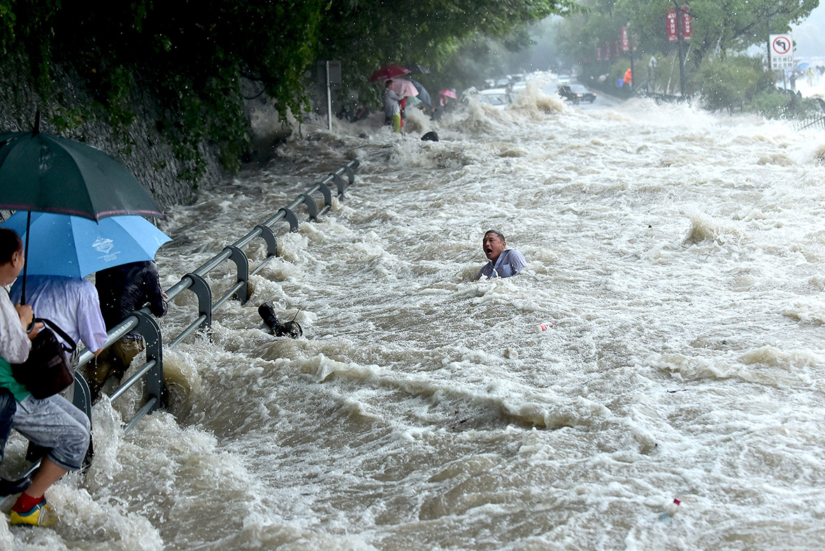 Typhoon Dujuan China