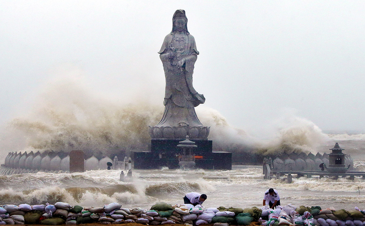 Typhoon Dujuan China