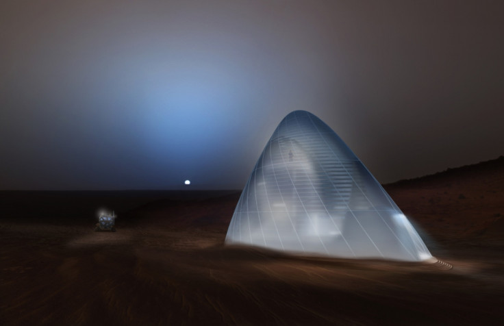 The Martian Ice House design concept