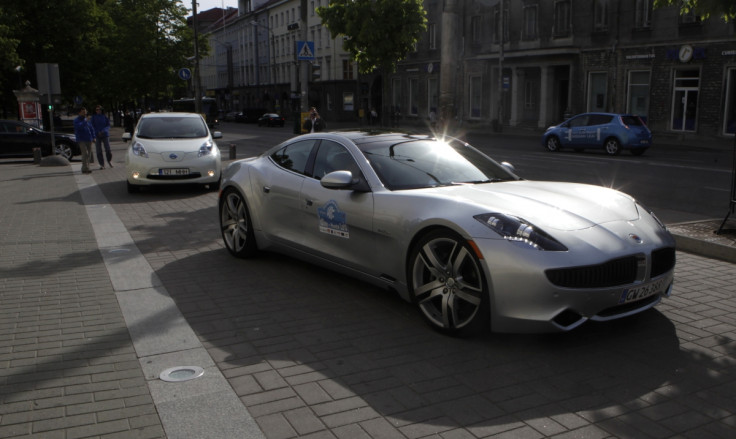 Fisker Karma electric hybrid car