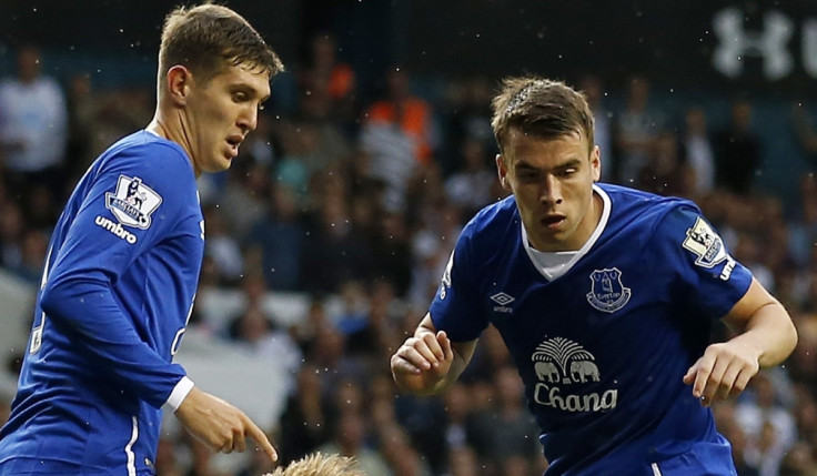 John Stones and Seamus Coleman