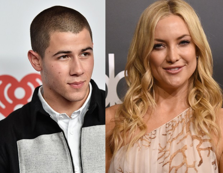 Nick Jonas and Kate Hudson