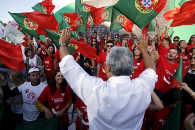 Portugal's Socialist leader Antonio Costa