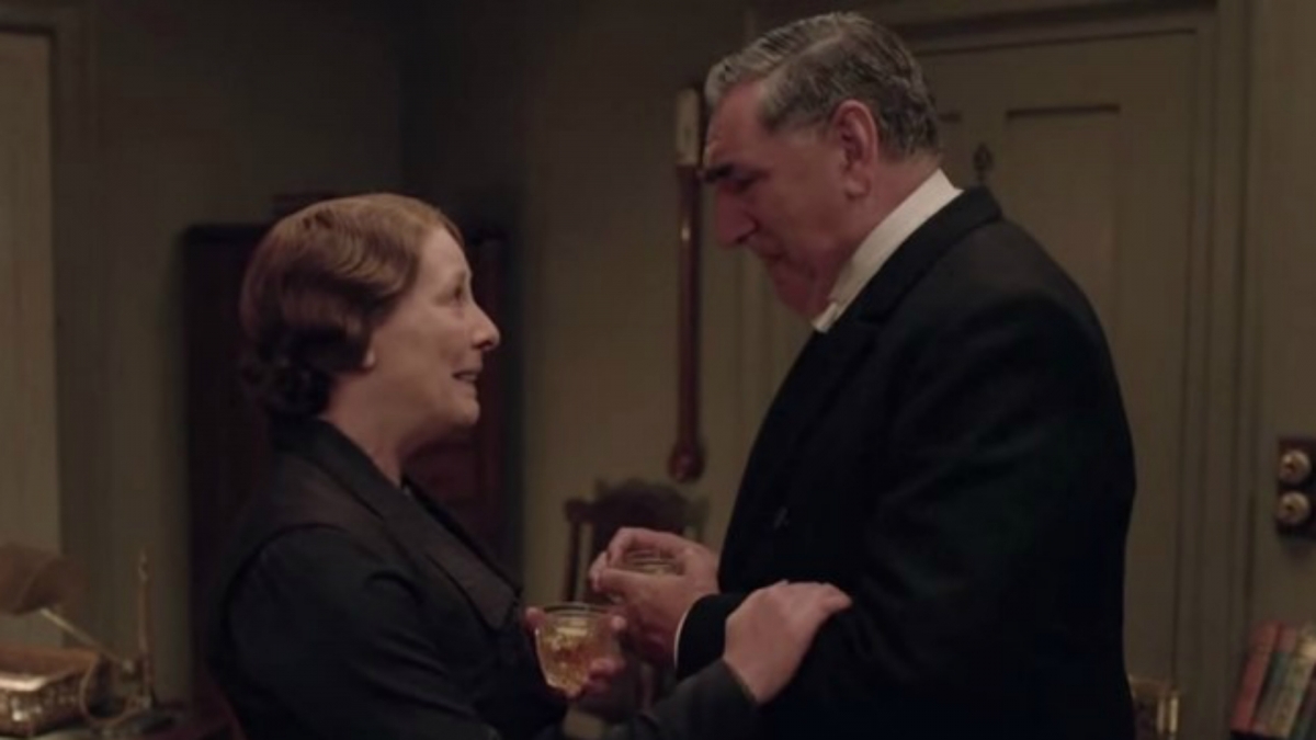 Downton Abbey season 6 episode 3: Mr Carson and Mrs Hughes reach the ...