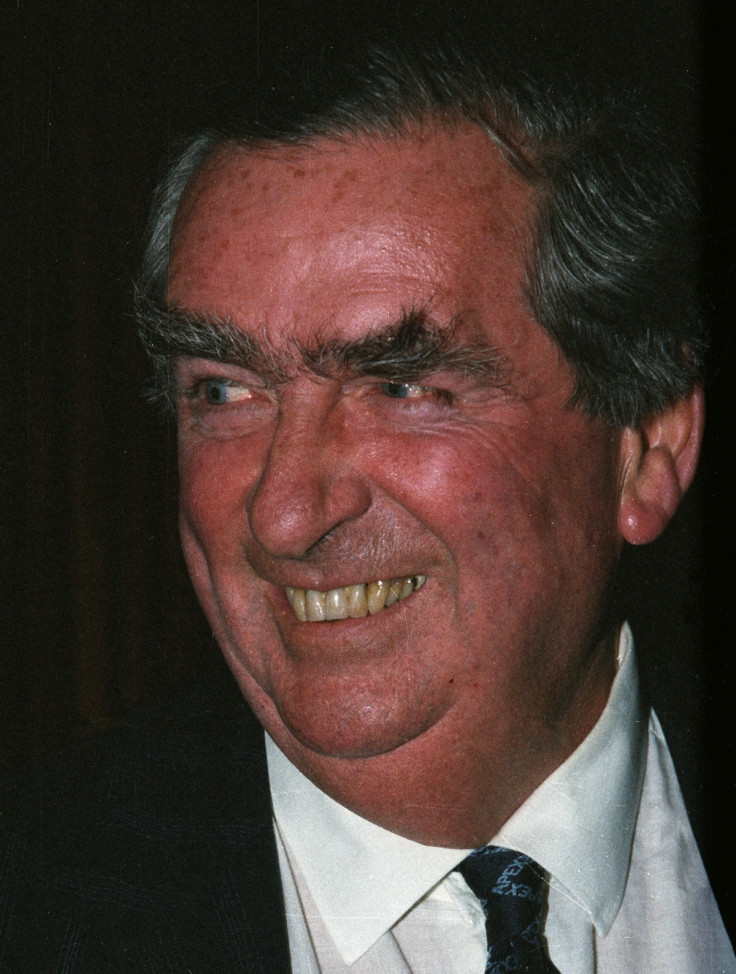 Denis Healey MP in 1986