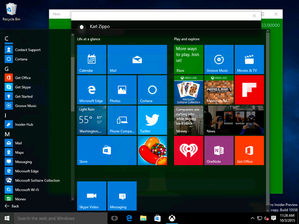 Windows 10 build 10558 leaks online with rumoured new ...