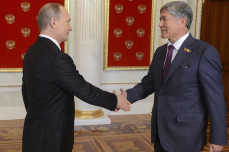 Kyrgyzstan's President Almazbek Atambayev 