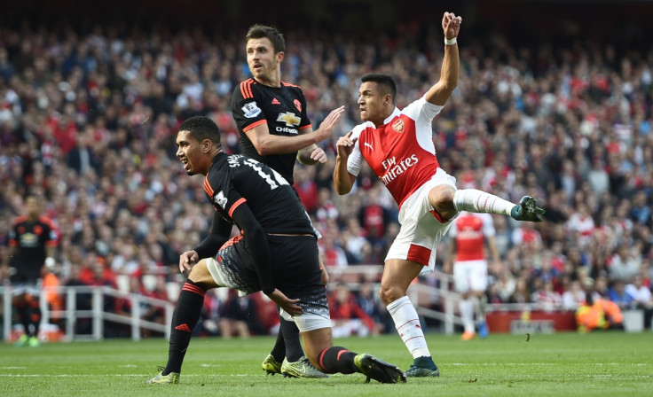 Chris Smalling, Michael Carrick & Alexis Sanchez