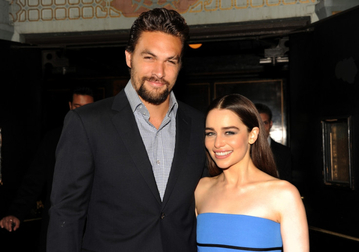 Jason Momoa and Emilia Clarke