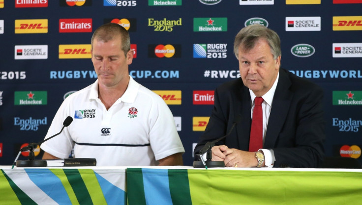 Stuart Lancaster and Ian Ritchie