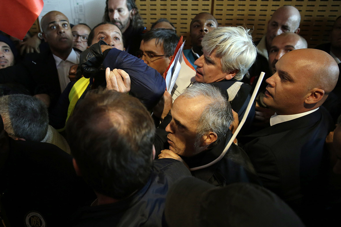 Air France protest