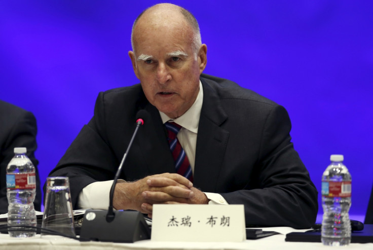 California Governor Jerry Brown