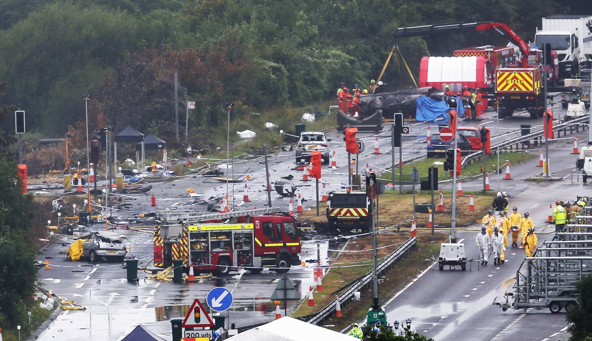 Shoreham Airshow crash pilot Andy Hill questioned over deaths of 11 people