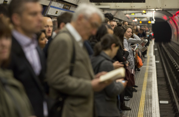 Overcrowding on Kings Cross platforms