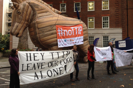 No TTIP campaigners