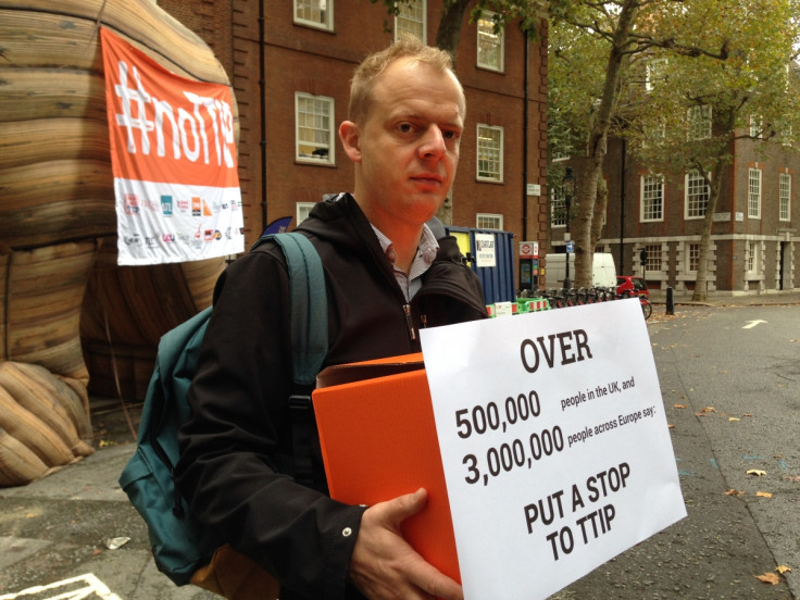 No TTIP campaigners