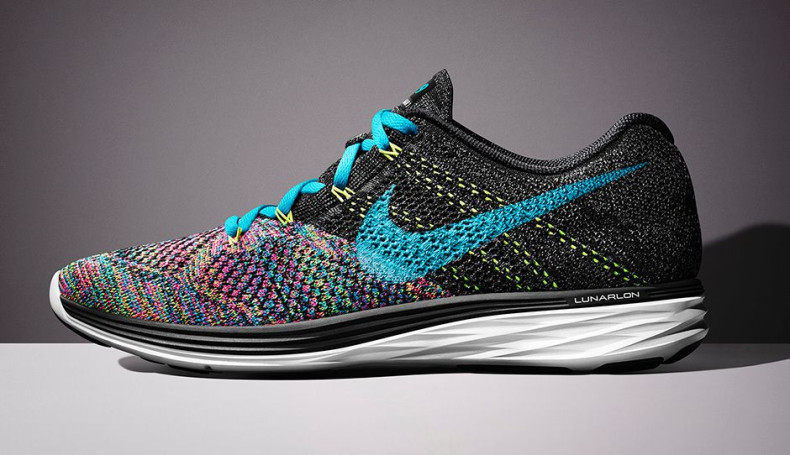 The Nike Flyknit Lunar 3 shoes