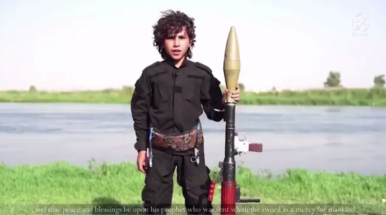 Isis child militant video
