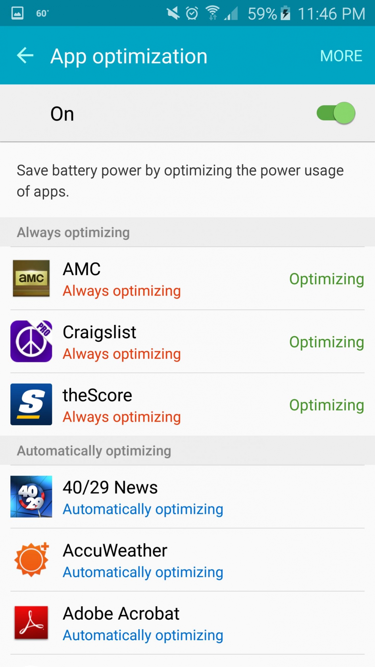 Standard battery patch test images