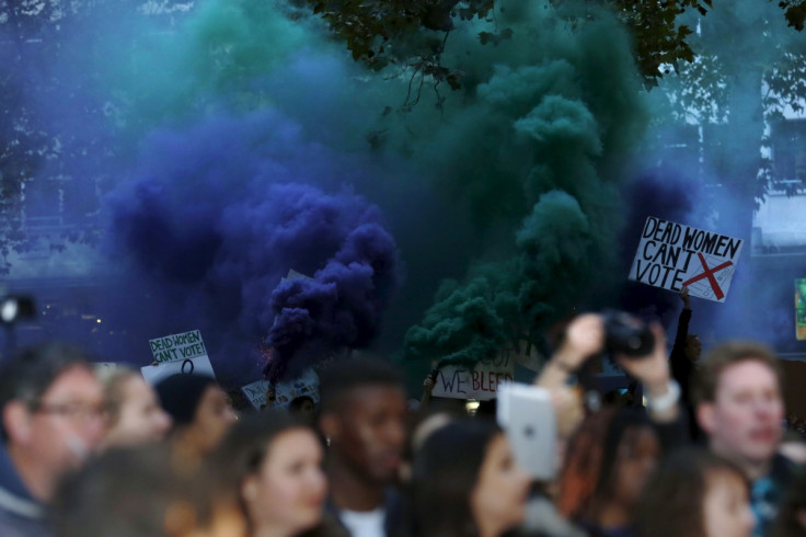 Suffragette film protest