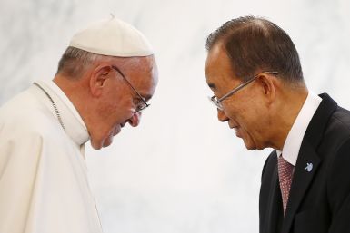 Pope Francis Ban Ki-moon