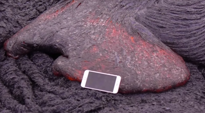 iPhone vs the volcano: Watch what happens when you drop an iPhone 6s