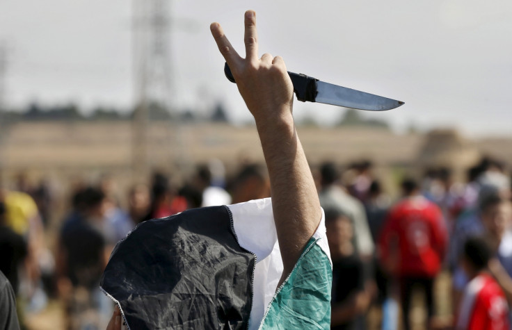 Palestinian protester Gaza 