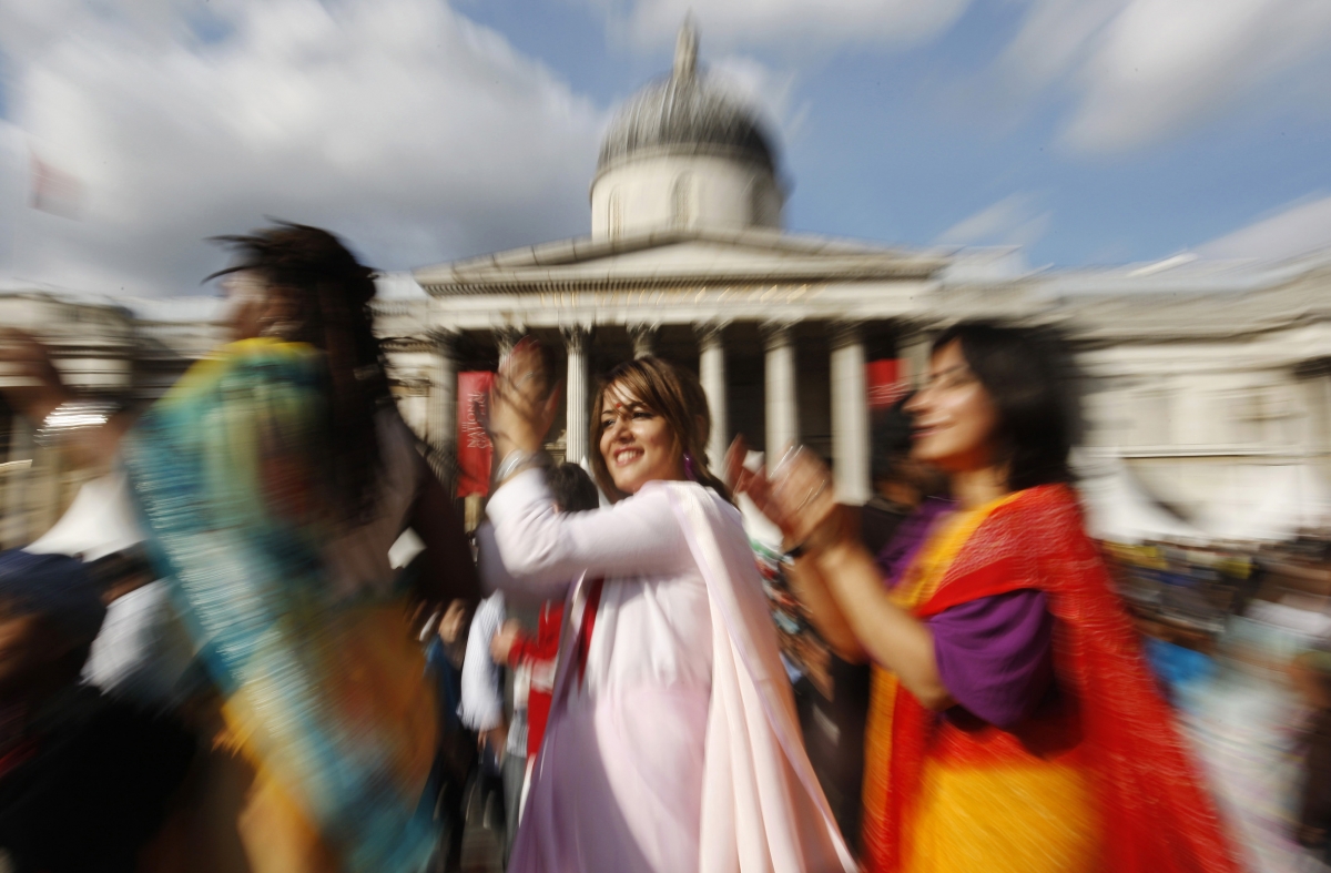 London holds Diwali celebrations at Trafalgar Square with Mayor Boris