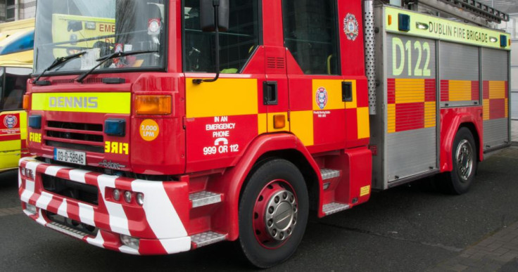 Fire in Carrickmines